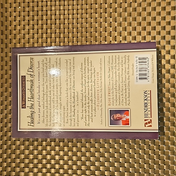 "Healing the Heartbreak of Divorce", a Women's Guide paperback self-help - Picture 2 of 2